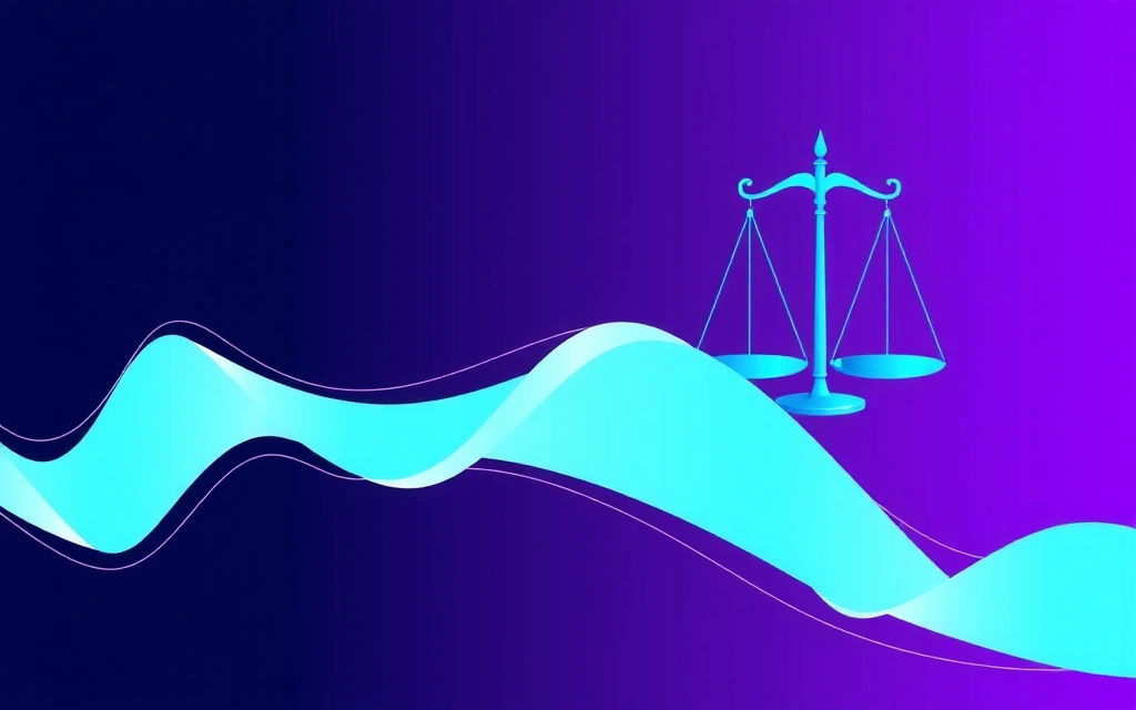 Digitální grafika s právními symboly