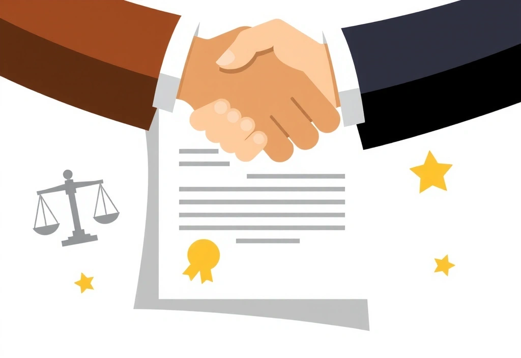 Ilustrace smlouvy a dohody